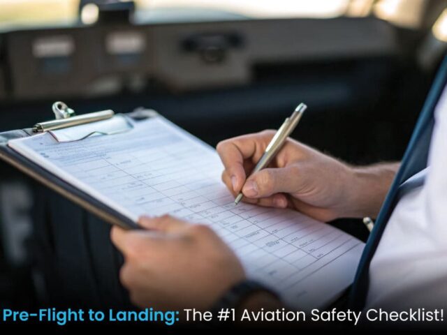 Pre-Flight to Landing: The #1 Aviation Safety Checklist!